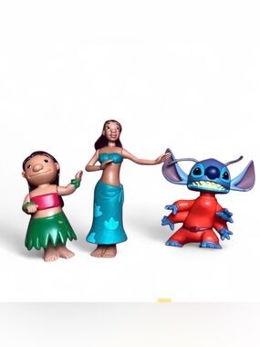 Disney Lilo & Stitch McDonald’s Collectible Figures Lot